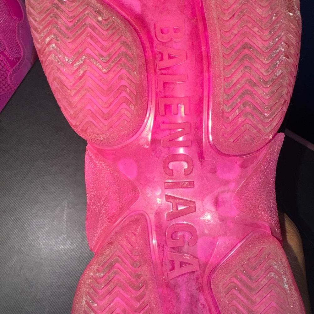 Balenciaga Triple S Pink Sneakers Men’s - Picture 13 of 14